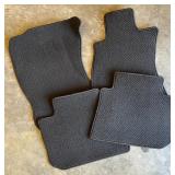 Lot (4) Black Automotive Floor Mats NEW