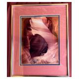 Zion National Park Signed Framed Print 14x 11