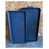 Lot (2) Tray mats for shoes 30in