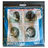WhiteStar tire chains -new