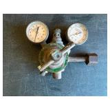 Vintage CRAFTSMAN WELDING REGULATOR & GAUGES