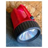 Vintage Red Plastic Flashlight