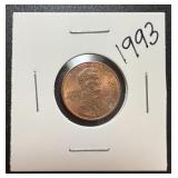 1993 Lincoln Penny