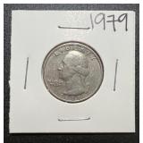 1979 Liberty Washington Quarter No Mint Mark