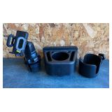 Lot (3) Automotive Cup holder accessories