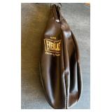 Everlast Leather Speed Punching Bag