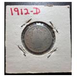 1912 D Liberty Head Nickel