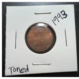 1993 D Lincoln Penny