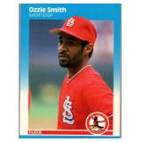 1987 FLEER HOF OZZIE SMITH CARD