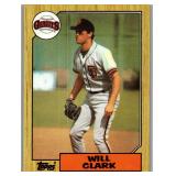 ROOKIE CARD 1987 TOPPS WILL CLARK