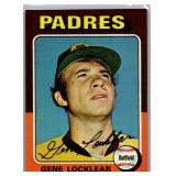 HIGH GRADE VINTAGE 1975 TOPPS GENE LOCKLEAR