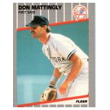 1989 FLEER DON MATTINGLY CARD