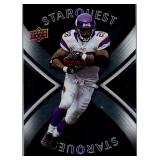 STARQUEST 2008 UPPERDECK HOF ADRAIN PETERSON CARD