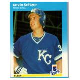 ROOKIE CARD 1987 FLEER KEVIN SEITZER