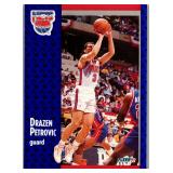 2ND YR CARD 1991 FLEER DRAZEN PETROVIC