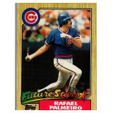 ROOKIE CARD 1987 TOPPS RAFAEL PALMEIRO