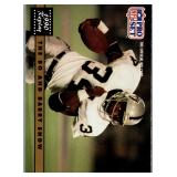 INSERT CARD BO JACKSON/BARRY SANDERS