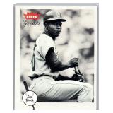 INSERT CARD FLEER GREATS HOF LOU BROCK