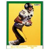 1991 FLEER HOF ROD WOODSON CARD