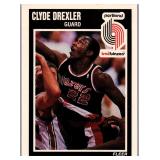 1989 FLEER HOF CLYDE DREXLER CARD