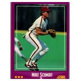 1988 SCORE PREMIER HOF MIKE SCHMIDT CARD