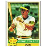 1976 TOPPS GENE TENACE CARD