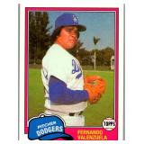 INSERT CARD TOPPS FERNANDO VALENZUELA