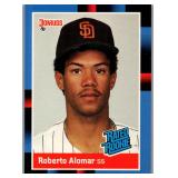ROOKIE CARD 1988 DONRUSS HOF ROBERTO ALOMAR