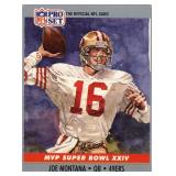 1990 PROSET HOF JOE MONTANA CARD