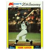 1982 TOPPS/KMART HOF HANK AARON CARD