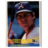 1984 DONRUSS DALE MURPHY CARD