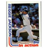 1982 TOPPS HOF REGGIE JACKSON CARD