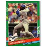 1991 Leaf Donruss Alfredo Claudino Griffin #488