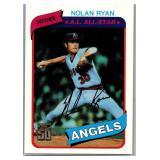 1980 TOPPS A.L All Star Nolan Ryan #580