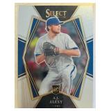 2022 Panini Select premier Level Rookie AJ Alexy #
