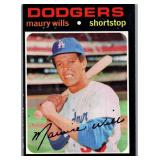 1971 TOPPS Maury Wills #385