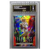 2024 Jayden Daniels Prizm Red Cracked Ice GMA 9