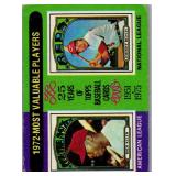 1972 TOPPS Most Valuable Players Allen, Bench 25