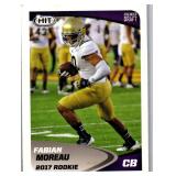 2017 Sage Premier Draft Rookie Fabian Moreau #118