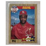 1987 TOPPS HOF OZZIE SMITH CARD
