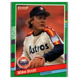 1991 Leaf Donruss Michael Warren Scott #483