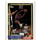1992 TOPPS Dennis Rodman #137