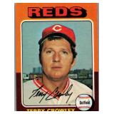 1975 TOPPS Terrence Michael Crowley # 447