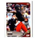 2017 Sage Premier Draft Rookie Davis Webb #88