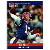 1990 NFL Pro Set Jim Kelly #40
