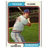 1974 TOPPS James Lloyd Spencer #580