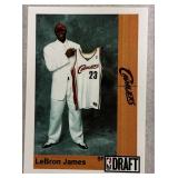 Lebron James ACEO RP Draft rookie card
