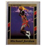 Michae Jordan 1990/91 Slam Dunk promo card