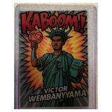 Victor Wembanyama Kaboom promo card