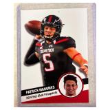 Patrick Mahomes 2014 Hot Shot Prospects rookie